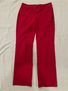 Express Women's Red Editor Dress Pants - 2S